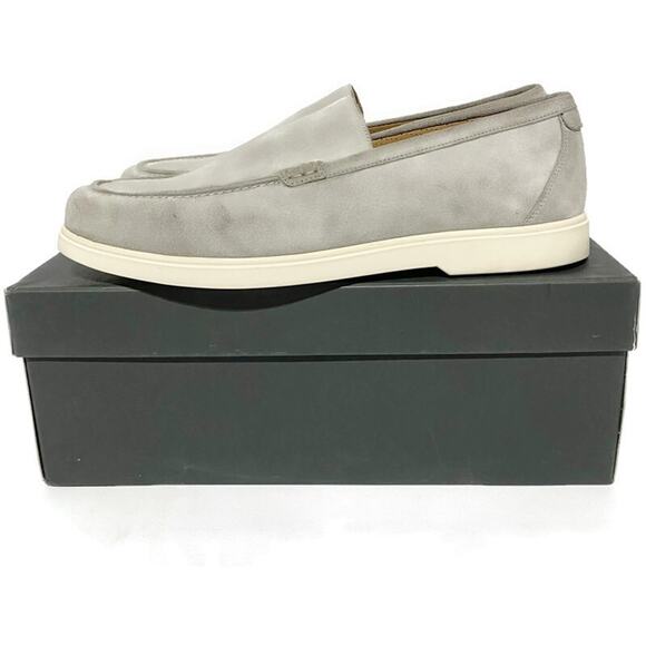 Loake Shoemakers Tuscany Stone Suede Shoes Men's Size 10 Made In England - Picture 6 of 14